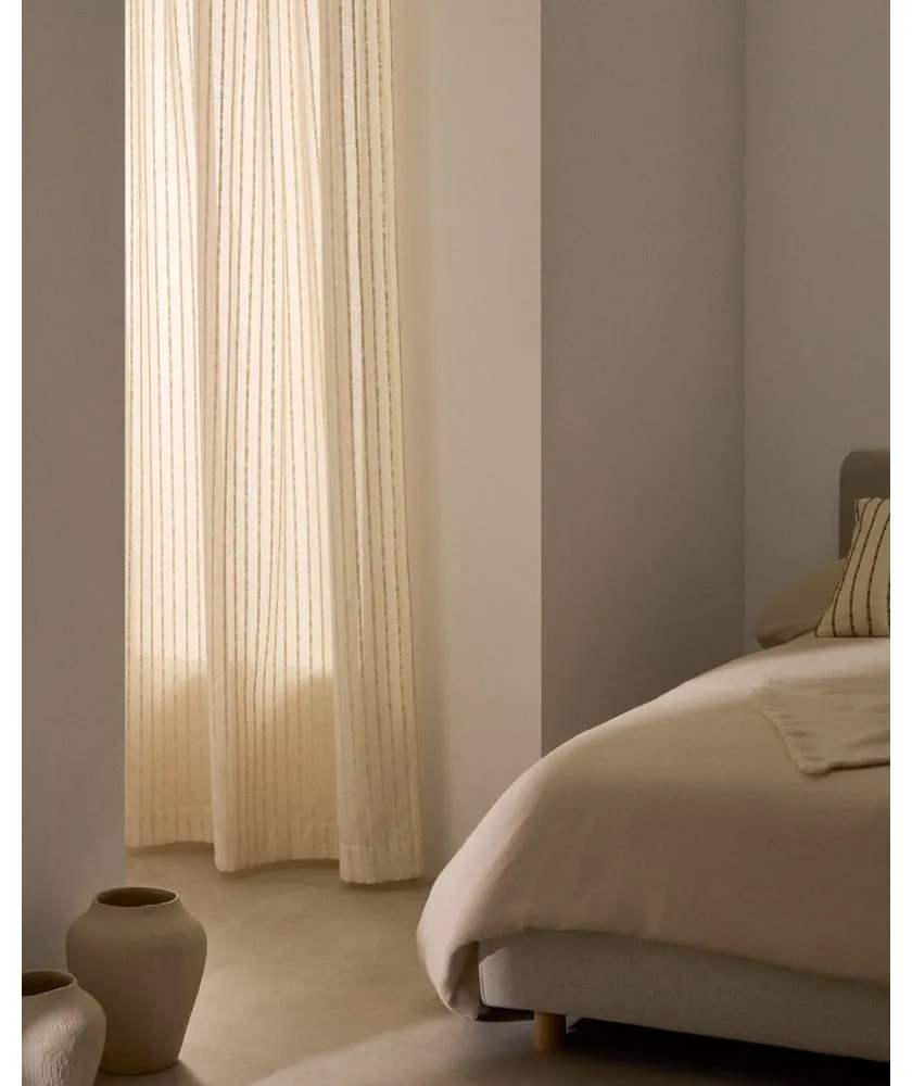 Beżowa zasłona 140x270 cm Arami – Kave Home