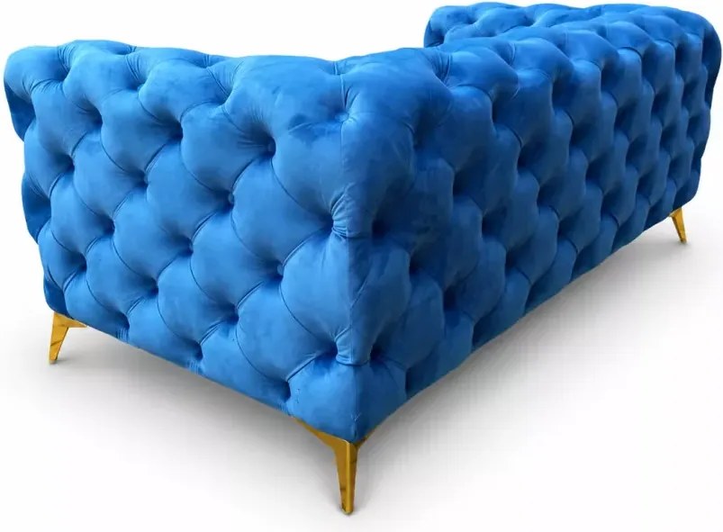Elegancka sofa Moet z głębokim pikowaniem i stylowymi nóżkami
