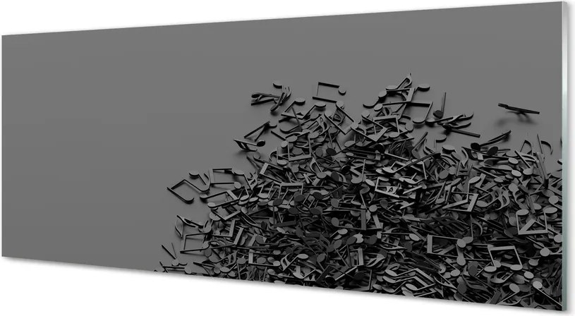 Szklany Panel Harmonijne Nuty