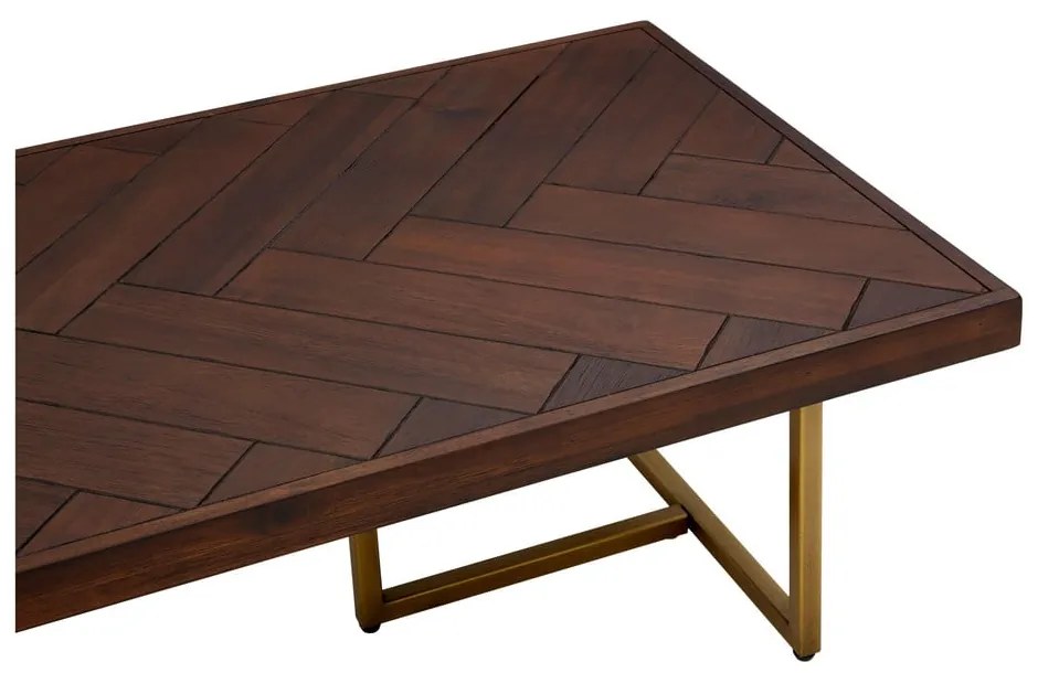 Brązowy okrągły stolik 60x120 cm Brando – Premier Housewares