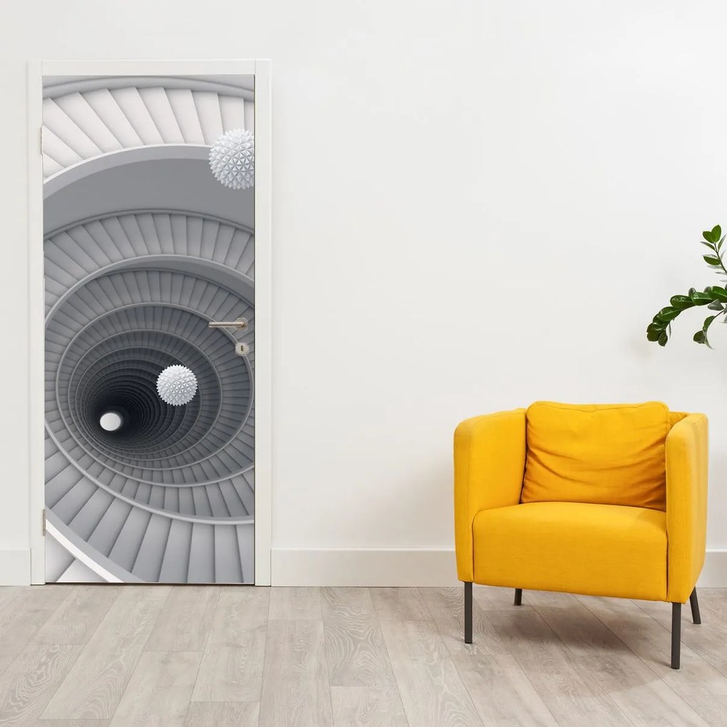 Fototapeta na drzwi - Abstrakcja 3D (95x205cm)