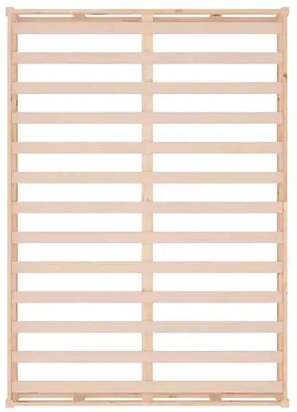Naturalne sosnowe łóżko 120x200 - Rixo 4X