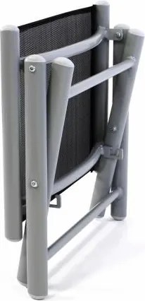 Aluminiowe krzesełko ogrodowe - składane