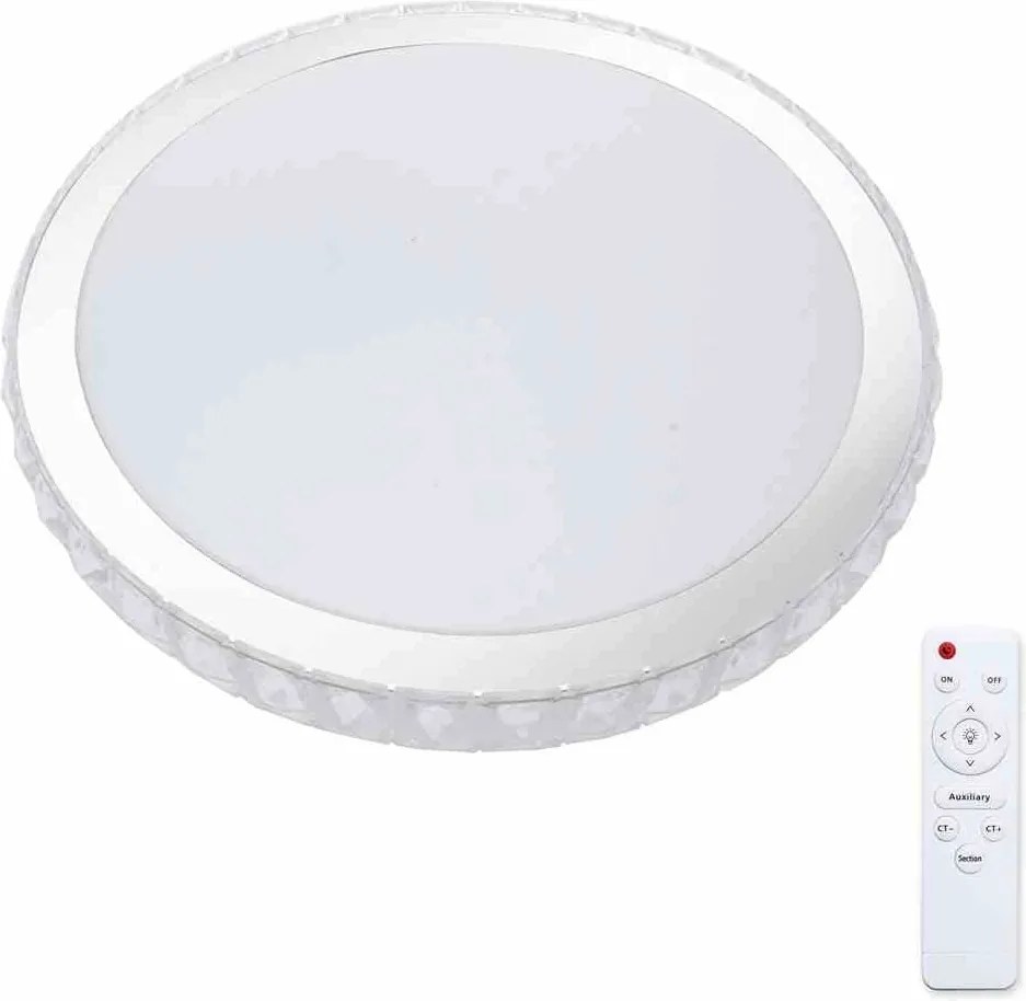 Plafon, okrągły z pilotem LAYLA 33W LED Ø400mm Ściemnialny+ Pilot