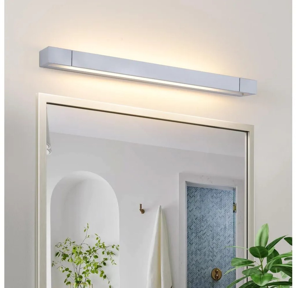 Brilagi-LED Oświetlenie do lustra łazienkowego AQUA LINE LED/18 W/230 V 60 cm IP44 matowy chrom