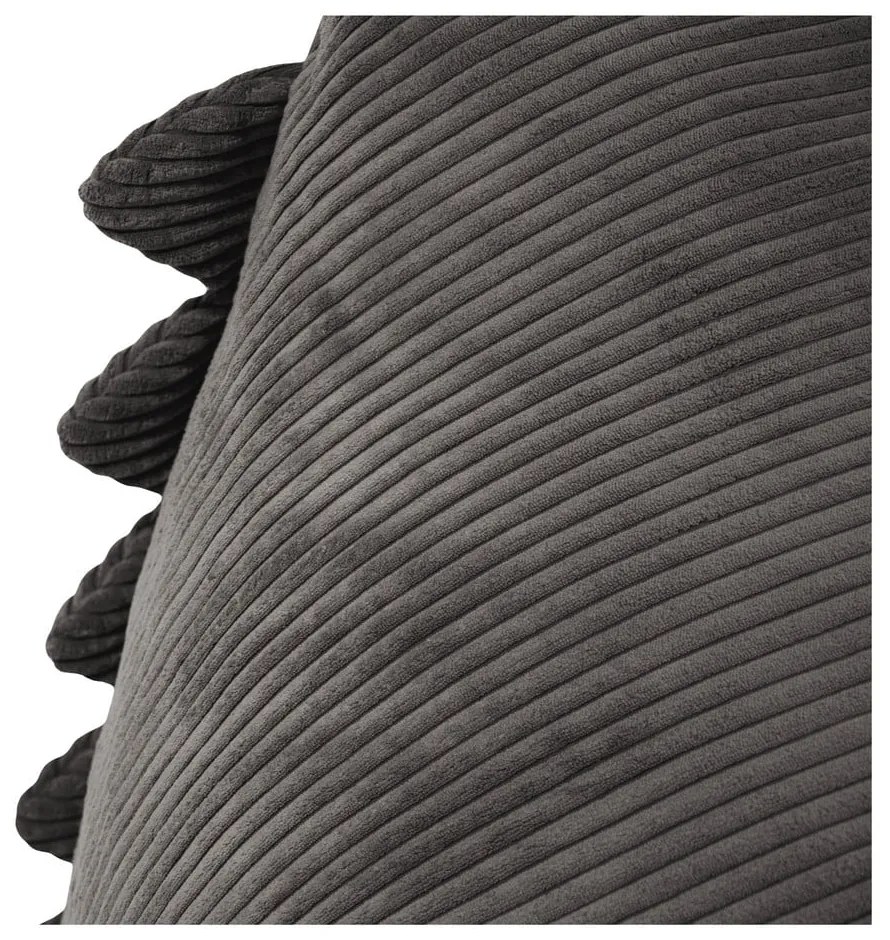 Niebieski sztruksowy dziecięcy worek do siedzenia Snug 80 Dragon – SLOWDOWN