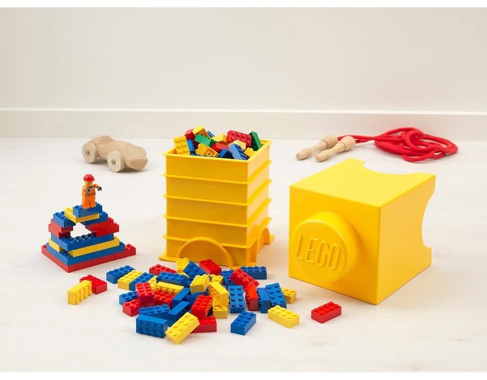 Żółty mały pojemnik LEGO®