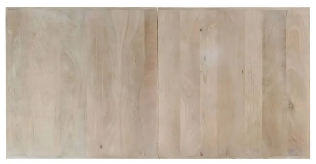 Stół do jadalni z drewna mango Glefro 2X – biały