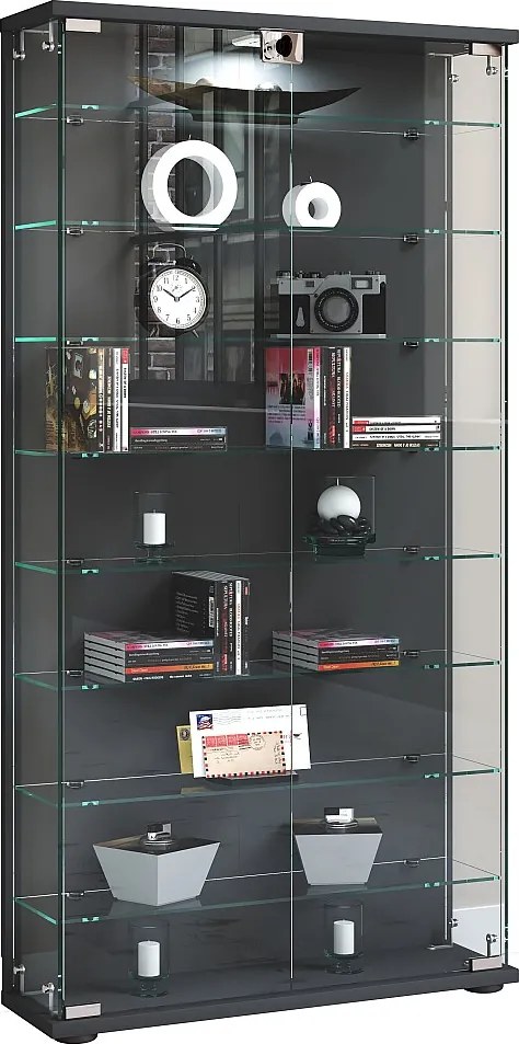 Stojak na szkło drewniane Showcase Shelf Stelas L