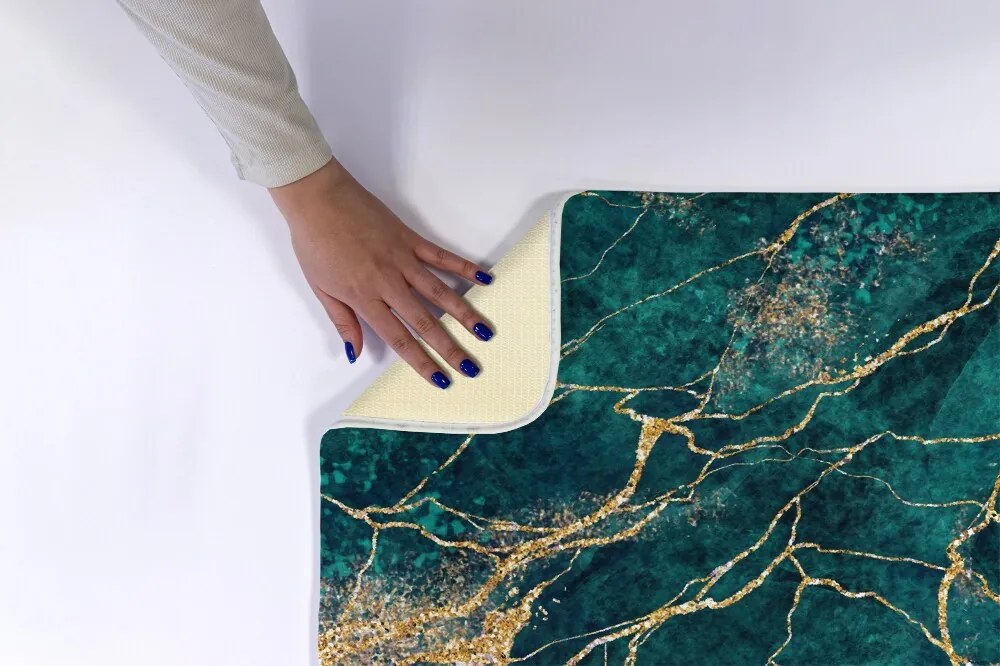 Dywanik pod prysznic Dywanik pod prysznic Zielony marmur