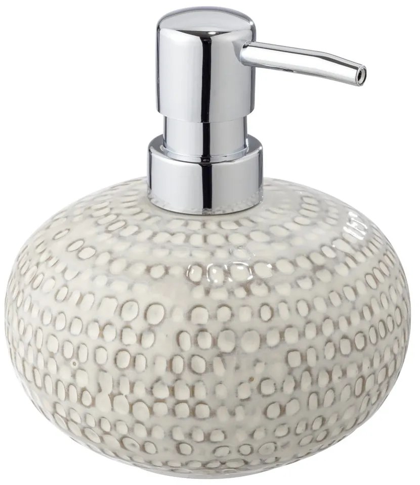 Kremowy ceramiczny dozownik do mydła 0.47 l Pergole – Wenko