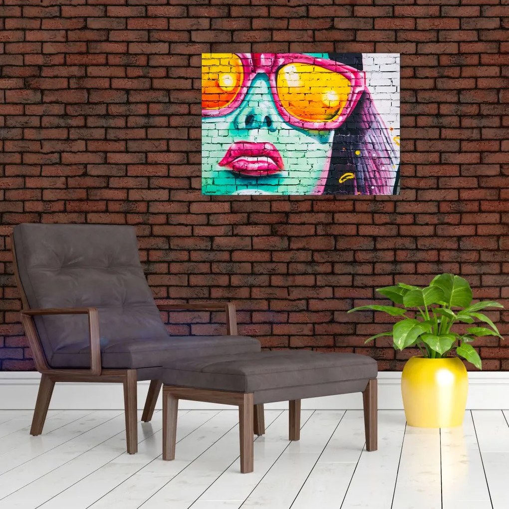 Obraz na szkle - Graffiti (70x50 cm)