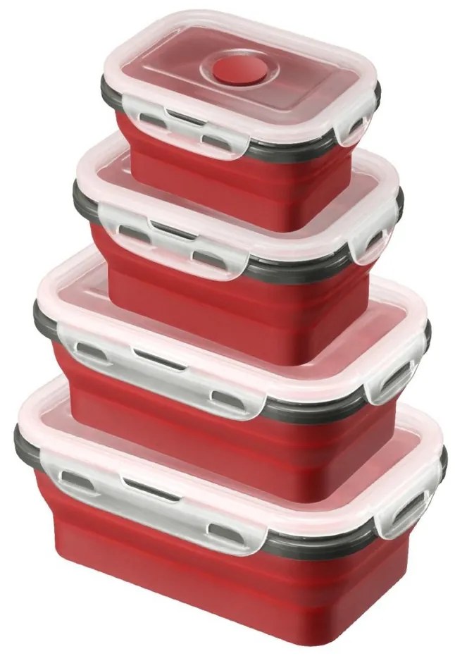 Westmark Składany pojemnik na żywność, prostokątny, 1350 ml, L