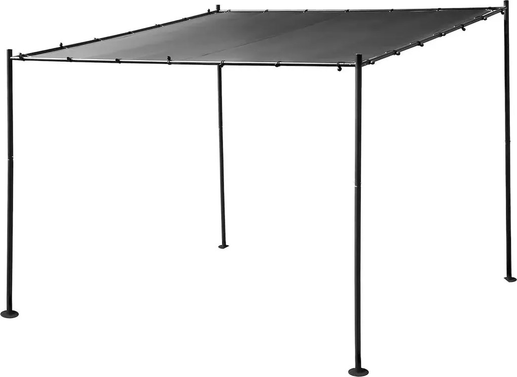 Czarna altana ogrodowa  A5-H41