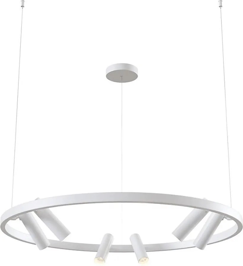 Maytoni MOD102PL-L42W - LED żyrandol na lince SATELLITE LED/42W/230V biały