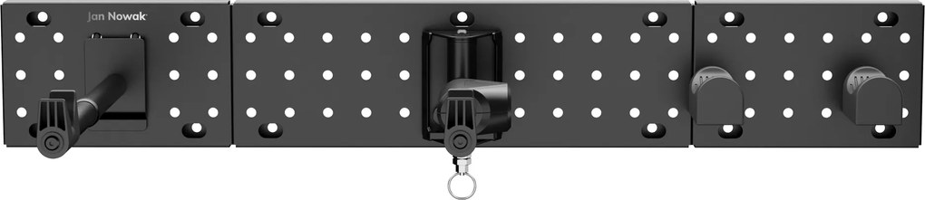 Wieszak na rower na ścianę 768 x 125 x 368 mm