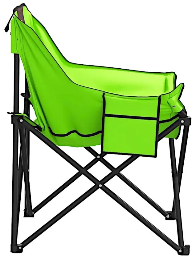 Krzesła kempingowe w kolorze zielonym Z0-S99