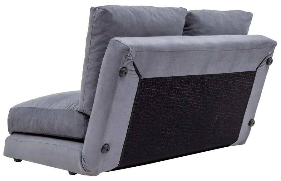 Szara rozkładana sofa 120 cm Taida – Balcab Home