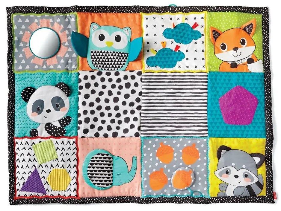 Infantino - Mata do zabawy dla dzieci MAXI ZOO