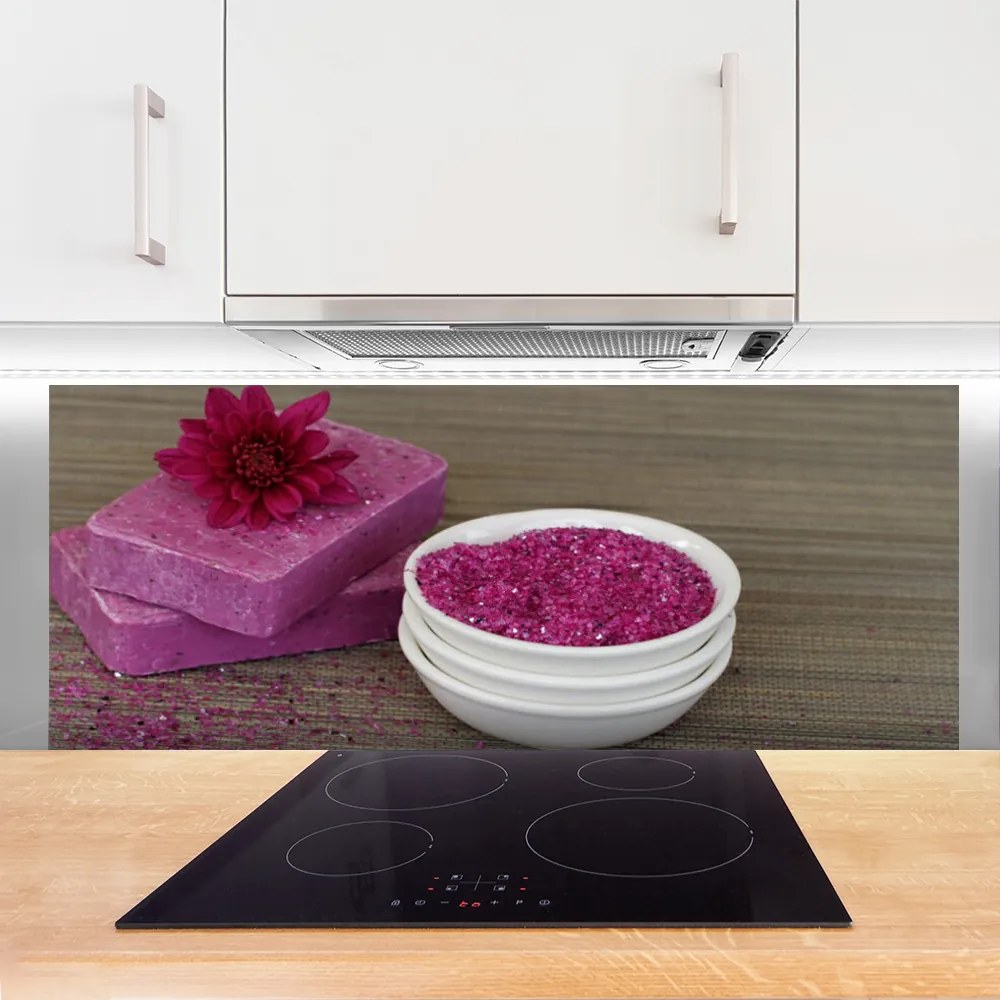 Panel Szklany Naturalna Kompozycja Spa Z Piaskiem