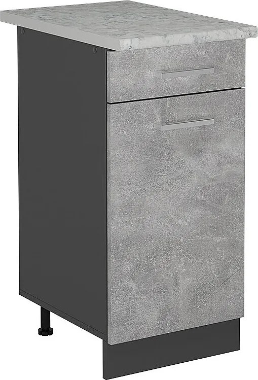 Szafka dolna do kuchni beton 40x60x81.6 r-line