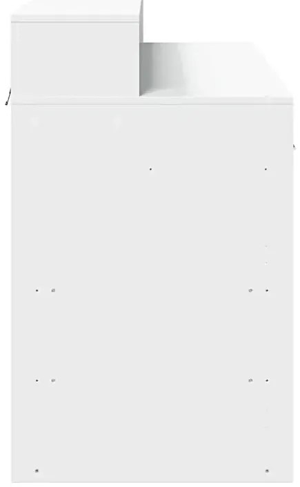 Biurko podświetlane 120 cm biały W6-N33
