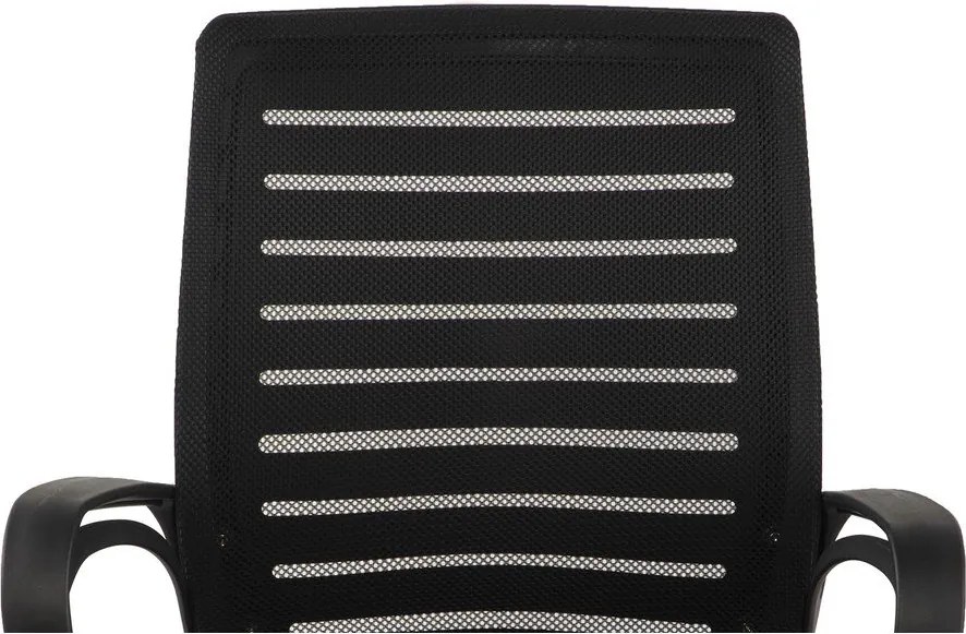 Czarne tapicerowane krzesło biurowe Evon – Bonami Essentials