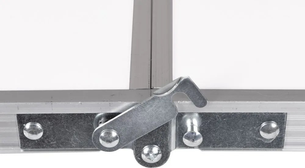 Zestaw turystyczny składany Camporo A120, stół i 4 krzesła, kolor biały