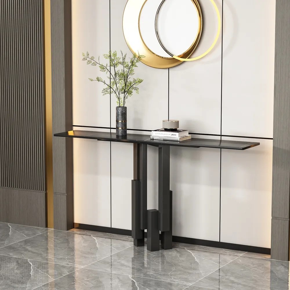 Designerska konsola Modig M20, blat ze spieku 150 cm