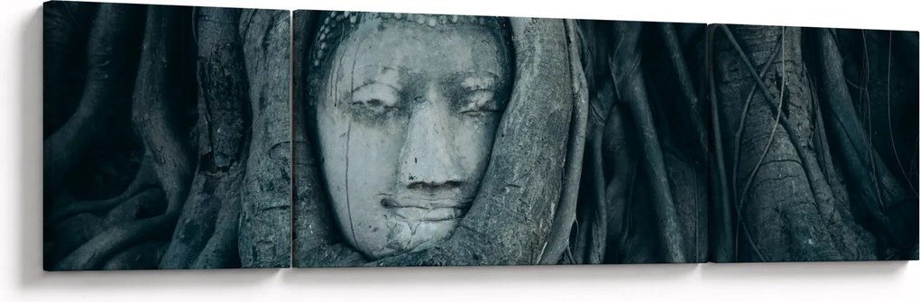 Obraz - Tajska twarz (170x50 cm)