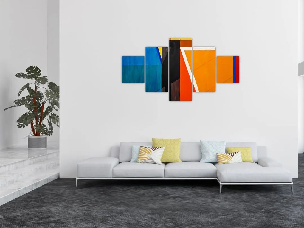 Obraz - Geometria (125x70 cm)