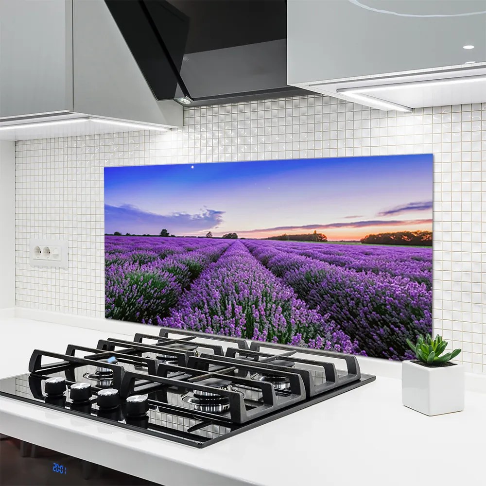 Panel Kuchenny Letnia Łąka Pełna Kwiatów