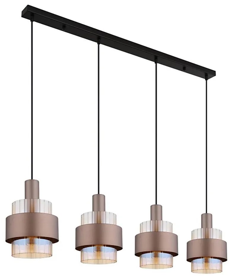 Globo 15560-4HA - Żyrandol na lince MILLEY 4xE27/60W/230V