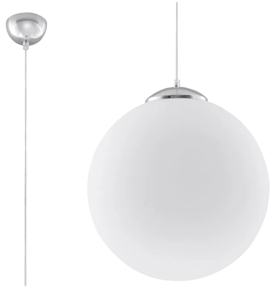 Biała lampa wisząca Nice Lamps Bianco 30