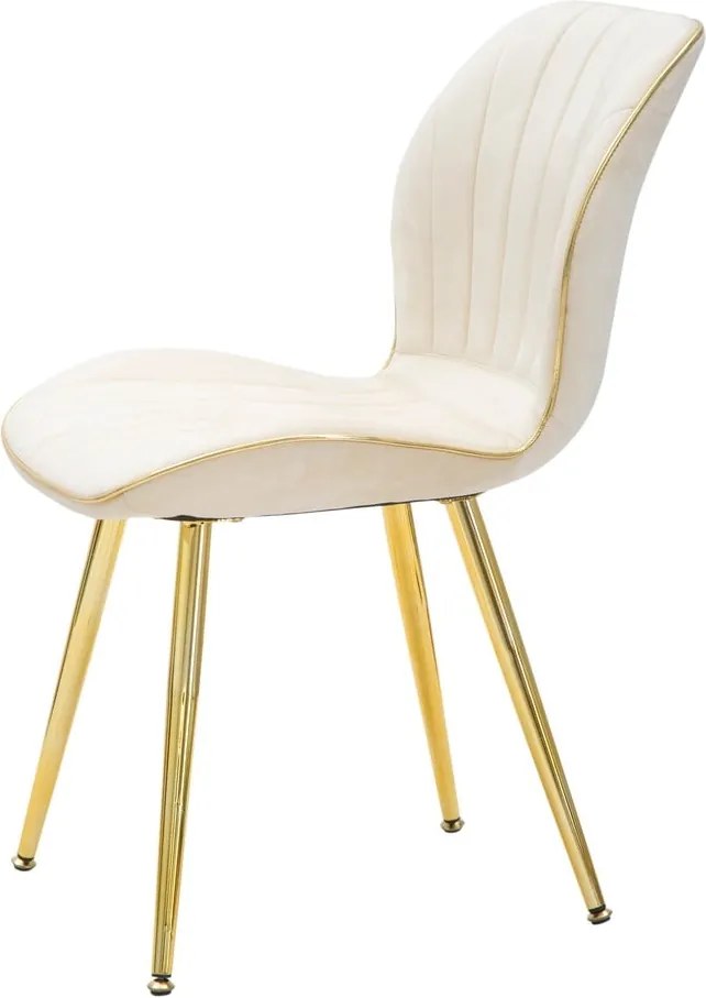 Kremowe krzesła zestaw 2 szt. Paris – Mauro Ferretti