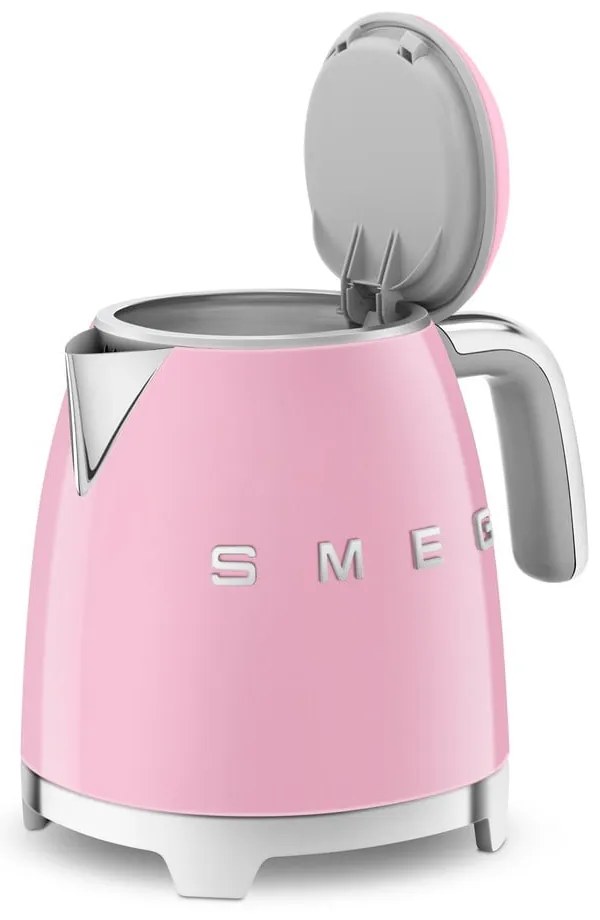 Różowy czajnik elektryczny ze stali nierdzewnej 800 ml Retro Style – SMEG
