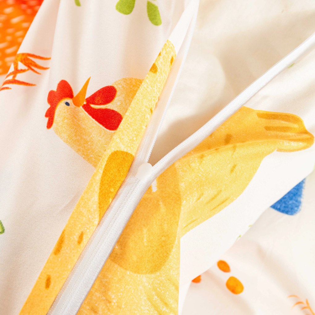 Poszewka na poduszkę z mikrofibry HENRIETTA 45x45 cm, kolorowa