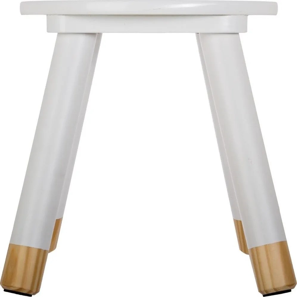 Taboret dla DZIECKA - stołek czteronożny, wysokość: 26 cm, Ø 24 cm