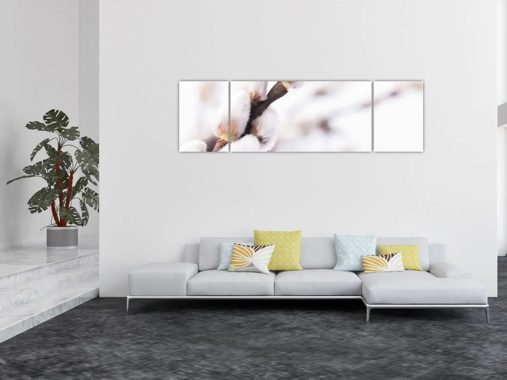 Obraz - Gałąź wierzby płaczącej (170x50 cm)
