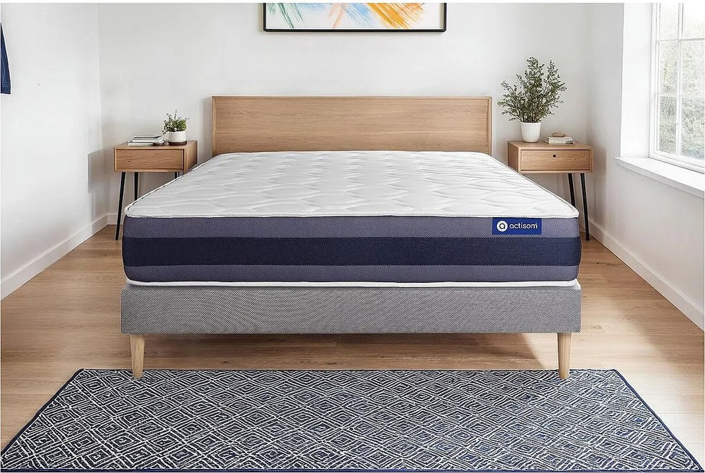 Materac Actimemo morpho 140x190cm + zestaw podstawa lózka