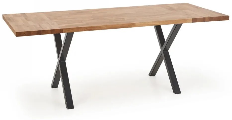 APEXA stół 140x85 drewno lite - dębowe kolor: dąb naturalny X
