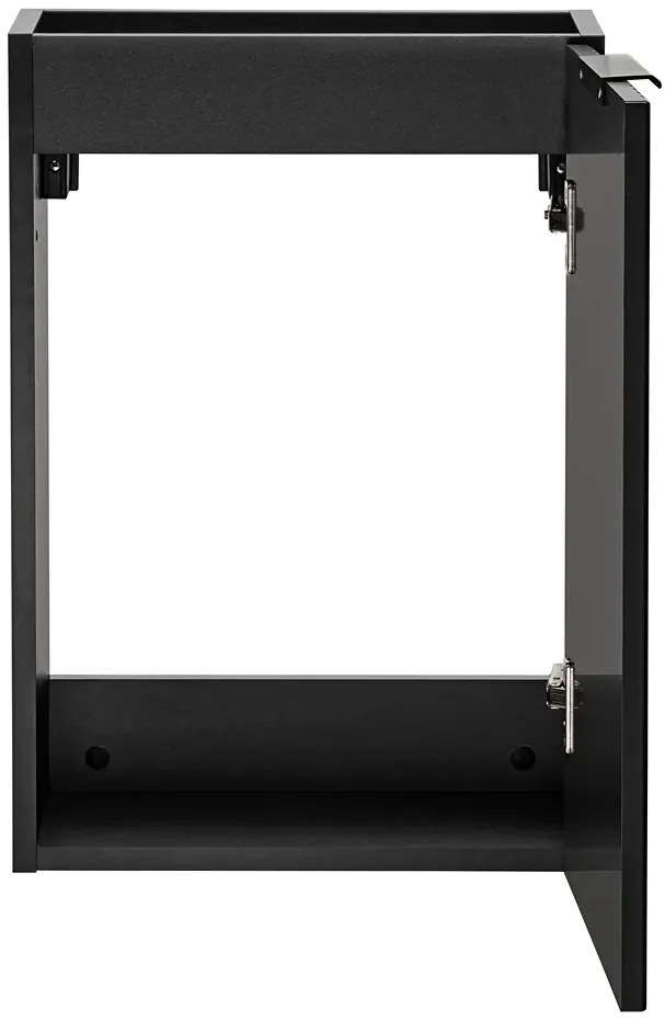 Czarna szafka pod umywalkę 40 cm G3-R38