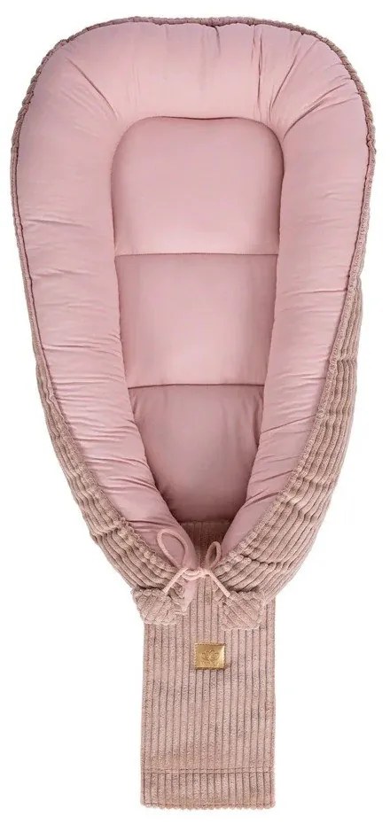 Różowy kokon dla niemowląt 55x83 cm – Meowbaby