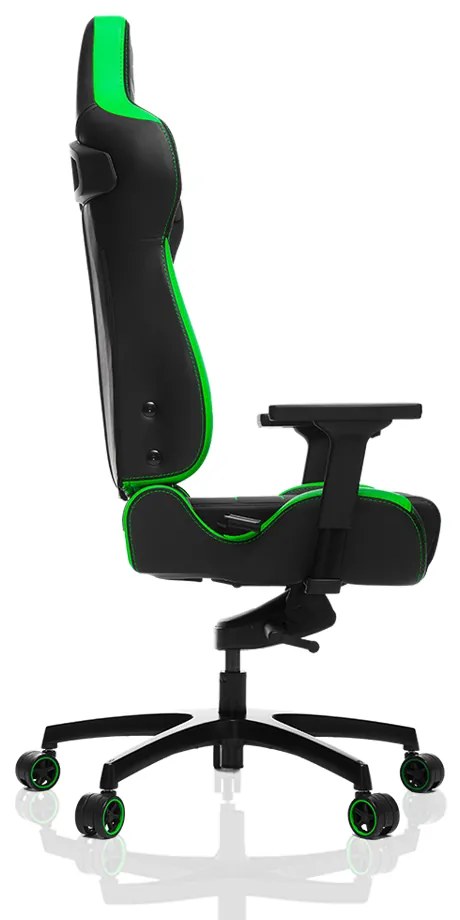Vertagear Racing Series P-Line PL4500 HygennX Fotel Gamingowy Czarny/Zielony