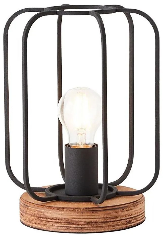 Brilliant - Lampka stołowa TOSH 1xE27/40W/230V topola