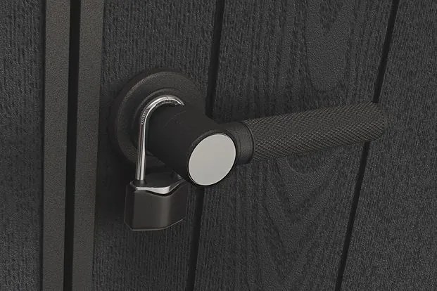 PENT Domek ogrodowy 9 x 7, brązowy, 226 x 279 x 216 cm