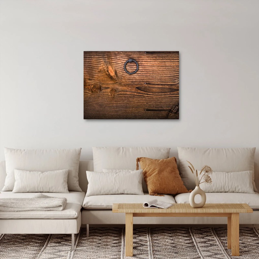 Obraz tekstury drewna (70x50 cm)