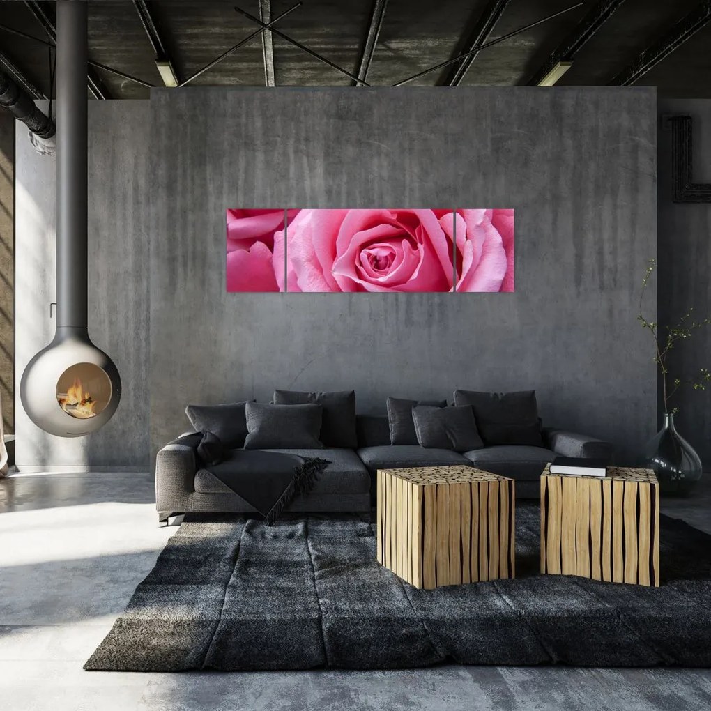 Obraz róży (170x50 cm)