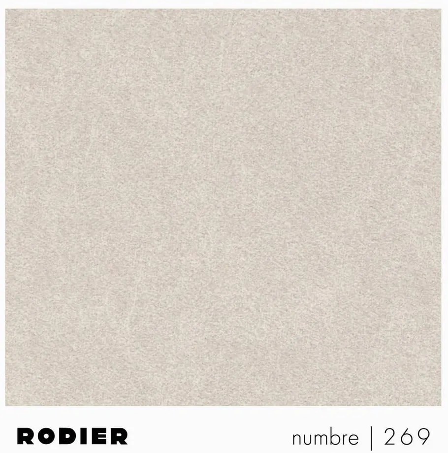 Beżowy aksamitny fotel Chaum – Rodier