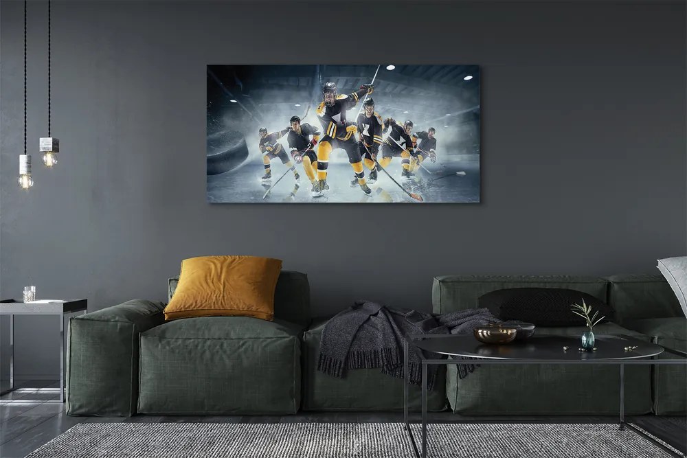 Zdjęcie na płótnie Dynamika Gry W Hokeja